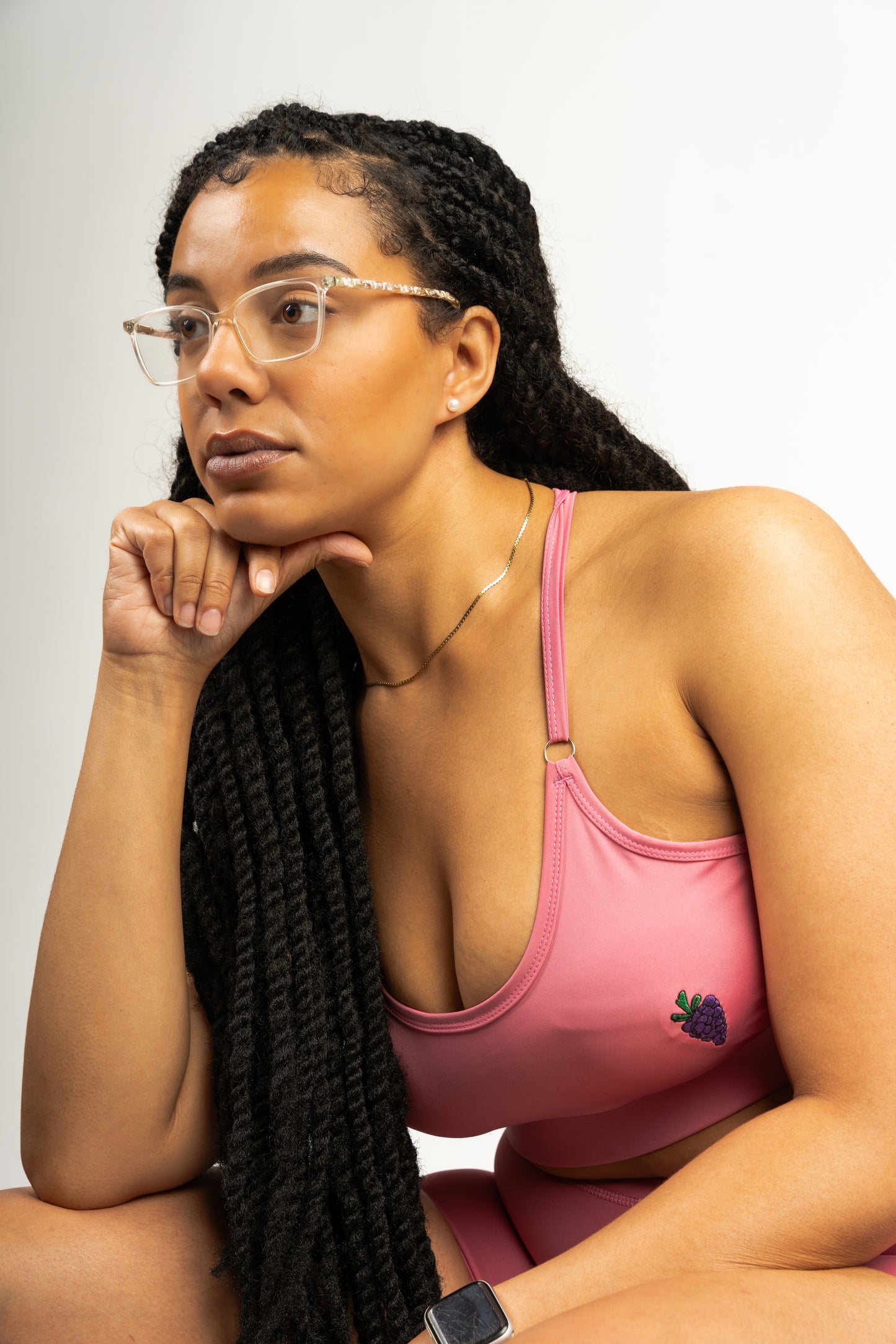 Berry Grind Sports Bra
