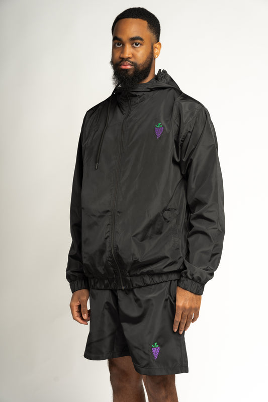 Berry Grind Windbreaker Set (Jacket + Shorts)